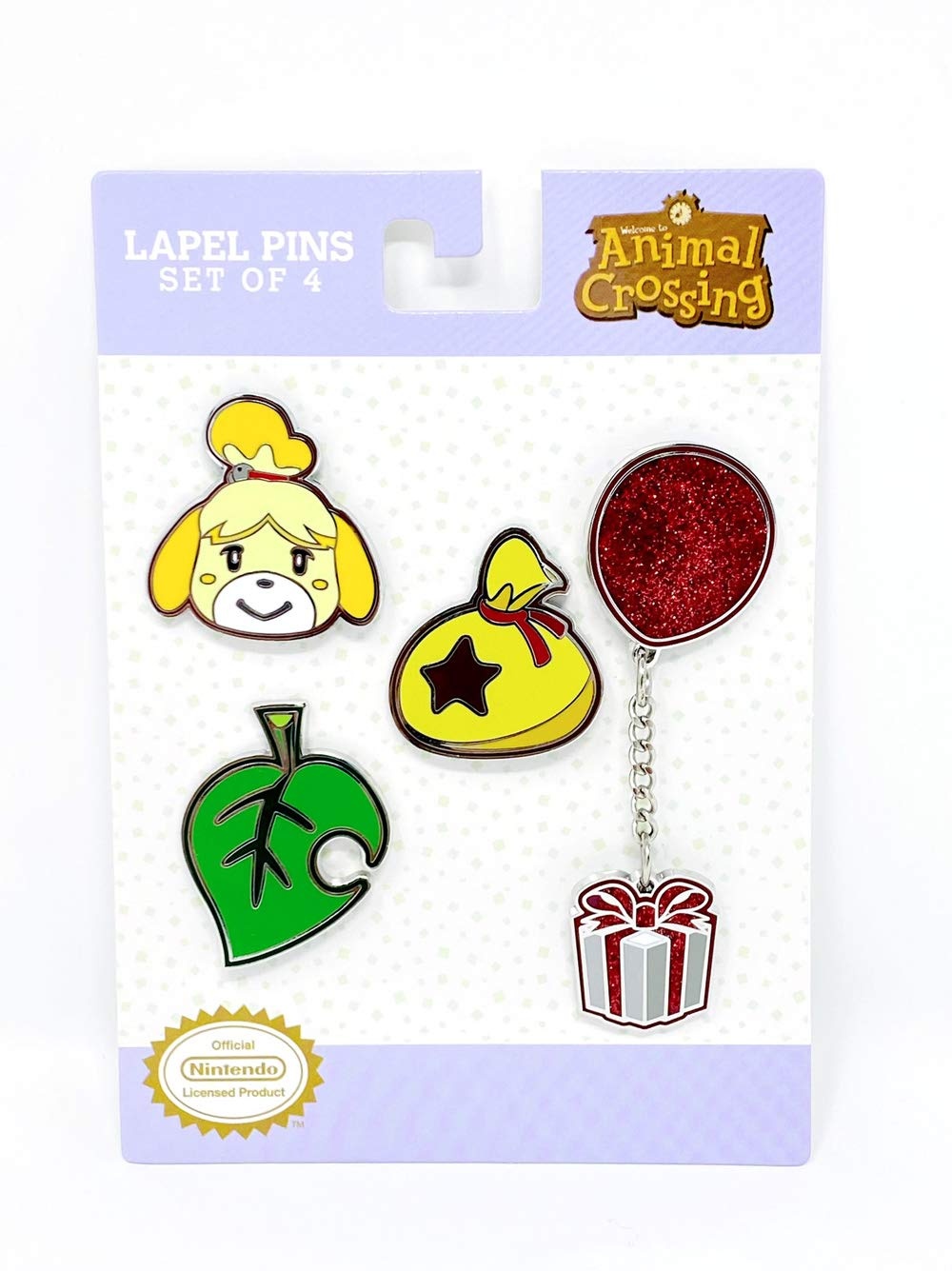 Controller Gear Animal Crossing Lapel Pin Set (Icons)
